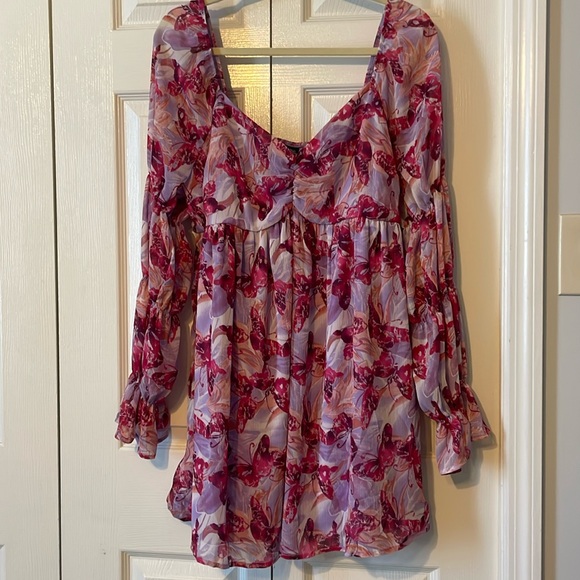 Wild Fable Butterfly Dress - Picture 2 of 4